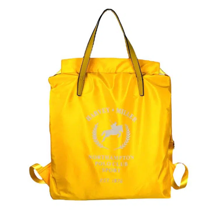 Mochila de Nylon Mujer con Asas y Cierre de Velcro Harvey Miller Polo Club - Imagen 6