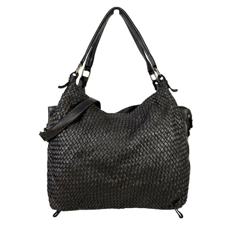 Bolso de Hombro Vintage Piel Lavado para Mujer con Gran Capacidad - Imagen 3