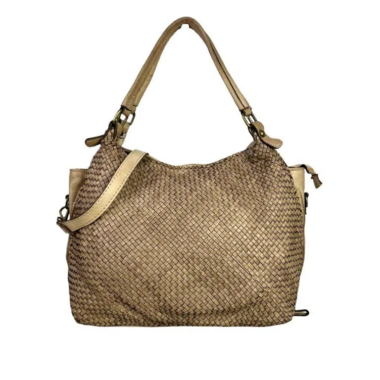 Bolso de Hombro Vintage Piel Lavado para Mujer con Gran Capacidad - Imagen 2