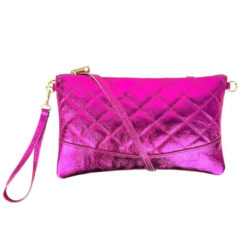 Bolso de Mano de Piel para Mujer con Efecto Brillante y Solapa Magnética - Imagen 7