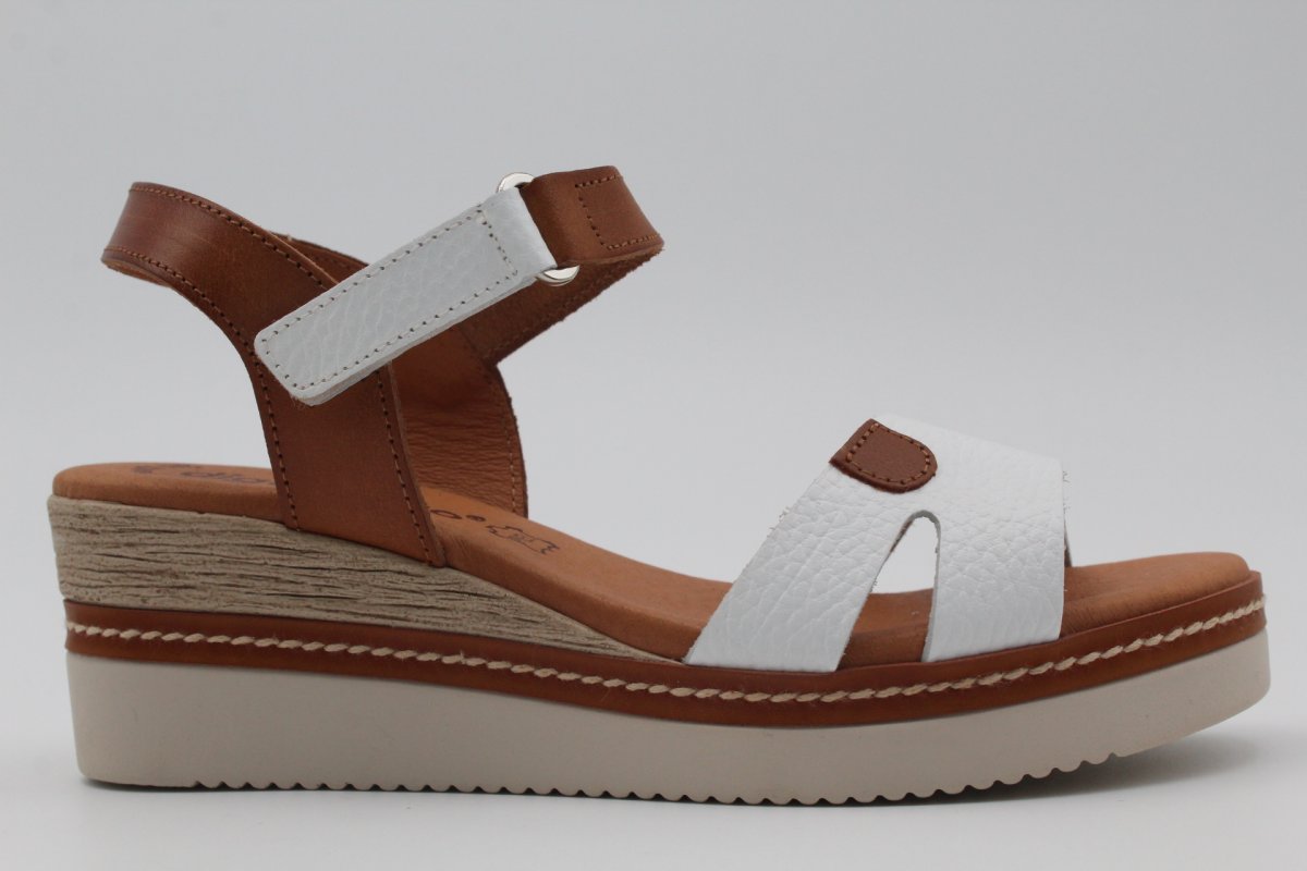 Sandalia nacional toda en piel y planta de Gel,ref547 - Imagen 6