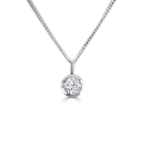Colgante Diamante 0.37cts - Imagen 2