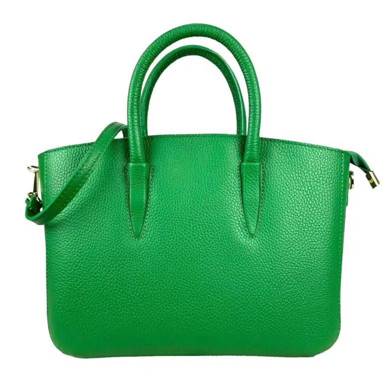 Amplio Bolso Tote de Piel Italiana para Mujer con Bolsillos Interiores - Imagen 4