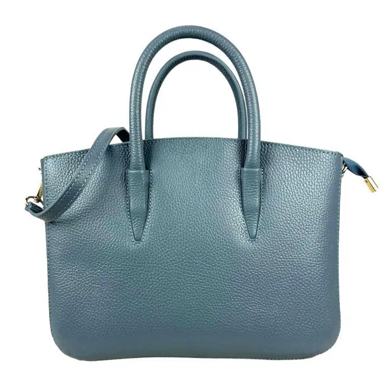 Amplio Bolso Tote de Piel Italiana para Mujer con Bolsillos Interiores - Imagen 6