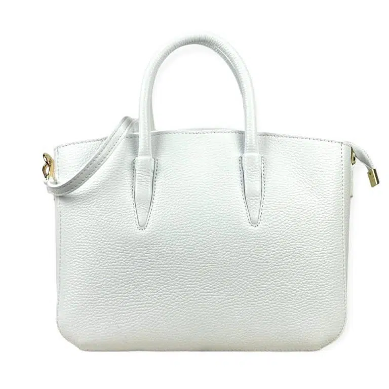 Amplio Bolso Tote de Piel Italiana para Mujer con Bolsillos Interiores - Imagen 8