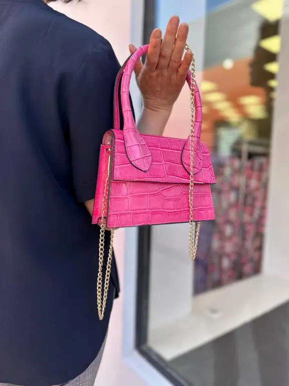 Bolso de Mano de Piel con Diseño Coco y Tamaño Compacto para Mujer - Imagen 4