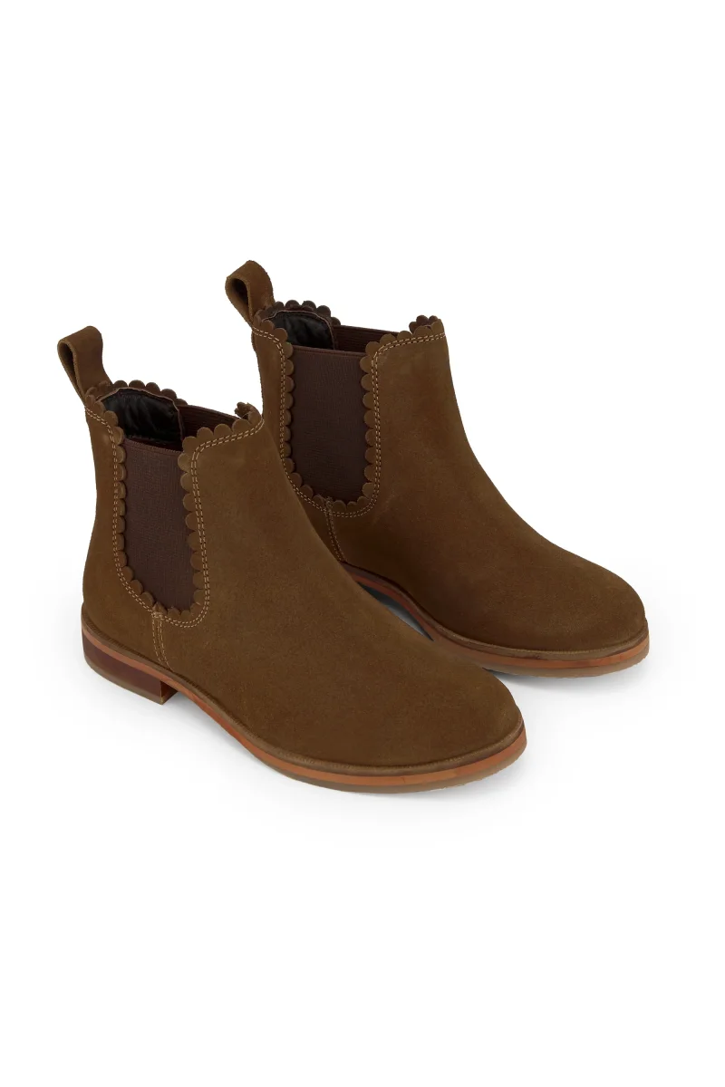 Botas de niña marrones CHG Shoes