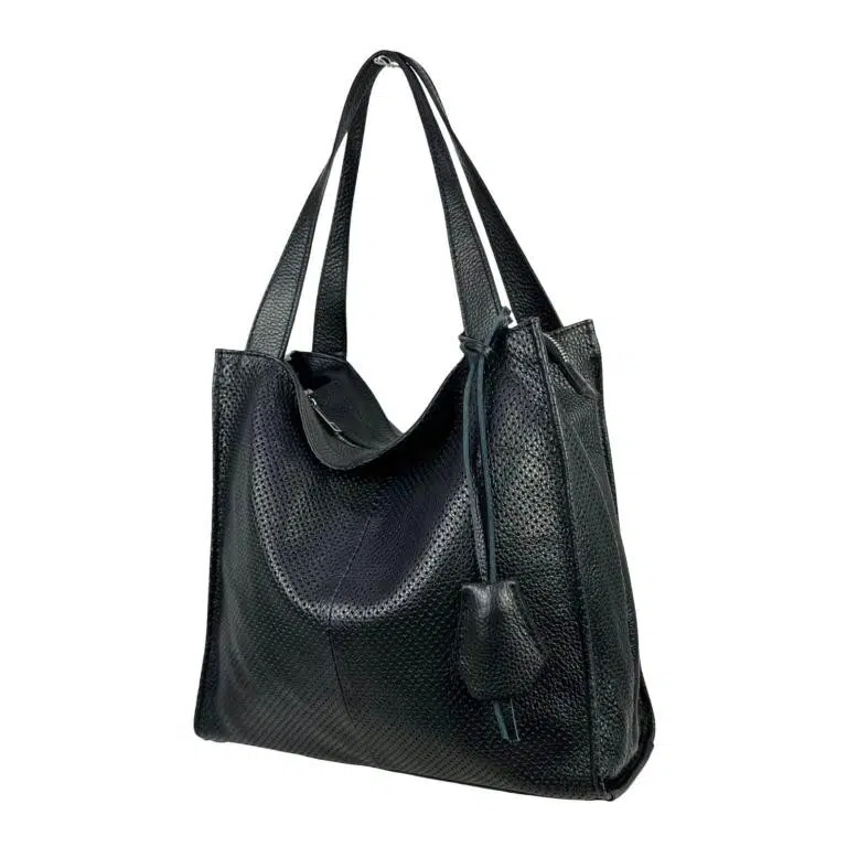 Bolso Shopper de Piel con Gran Capacidad y Cremallera para Mujer - Imagen 8