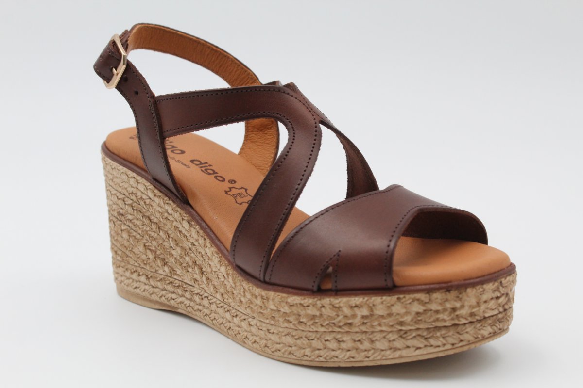 Sandalia Nacional toda en piel y plantilla de Gel,súper cómoda,ref5857 - Imagen 3
