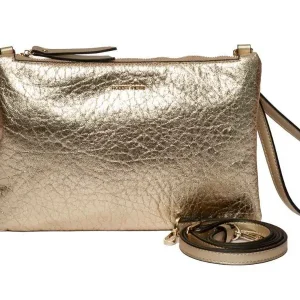 Bolso ROBERT PIETRI · Bandolera pequeña · Con asa de mano · Coleccion Altea · Color Oro y Plata