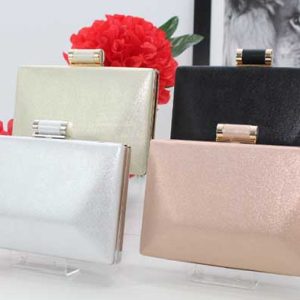 Cartera fiesta rigida color negro,¡última unidad! ref59431