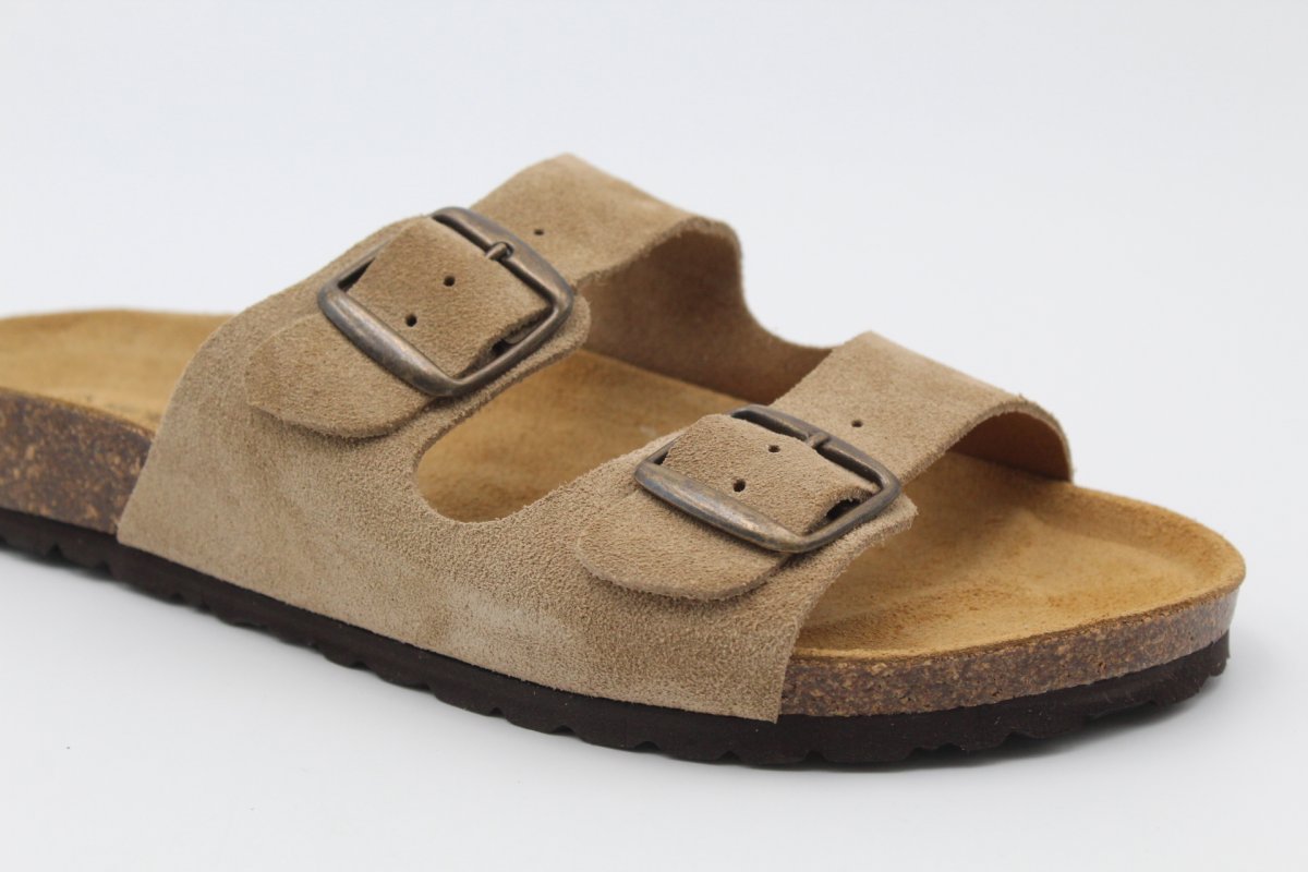 Zueco Nacional Unisex todo en piel con planta Bio natural,ref61904 - Imagen 9
