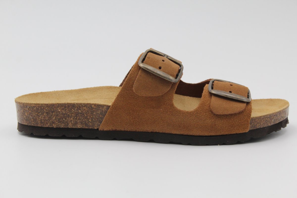 Zueco Nacional Unisex todo en piel con planta Bio natural,ref61904 - Imagen 8