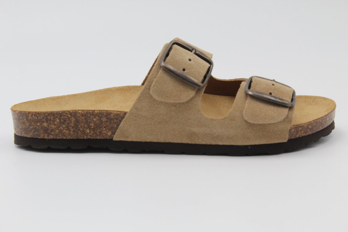 Zueco Nacional Unisex todo en piel con planta Bio natural,ref61904 - Imagen 5