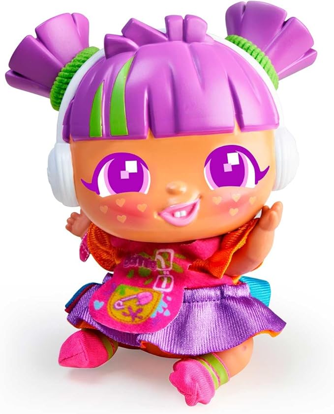 THE BELLIES – Bellie Bonnie muñeca interactiva con falda reversible y latidos - Imagen 5