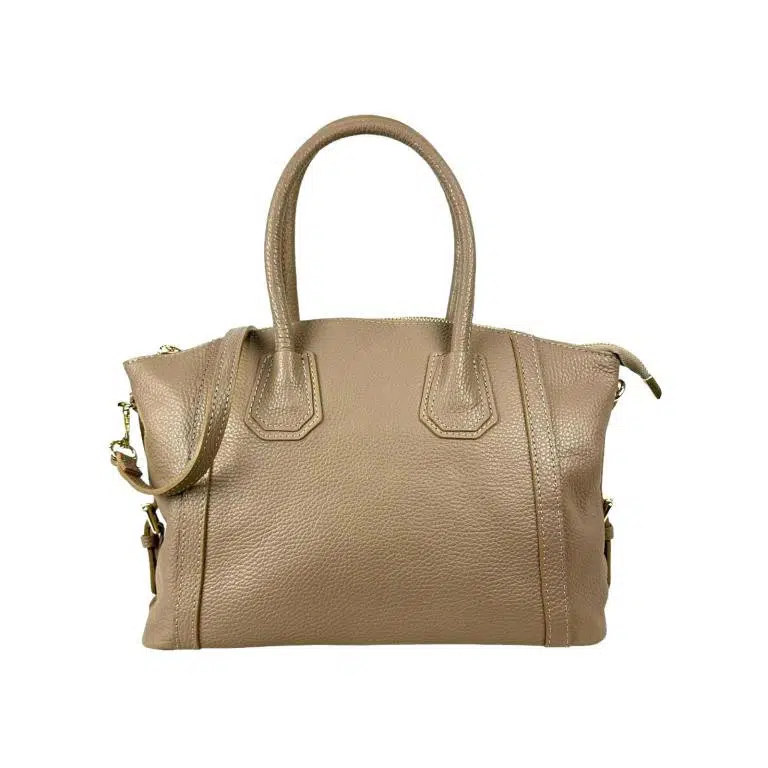 Bolso de Piel Italiana Modelo Grande para Mujer con Bolsillos Interiores - Imagen 8