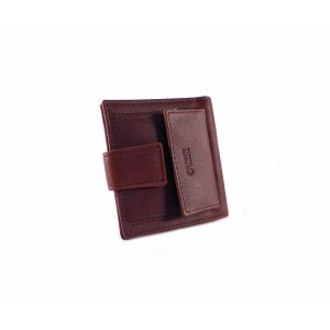 Billetero y monedero Nilo 8 cm en piel para hombre