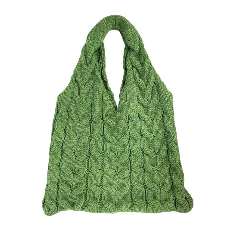 Shopper Ganchillo de lana y alpaca para regalos de mujer - Imagen 3