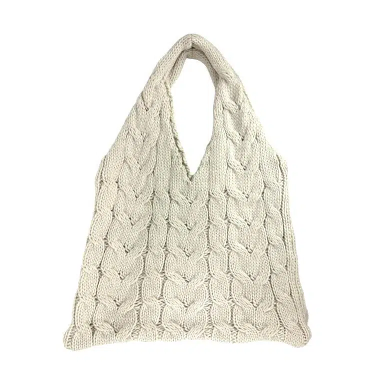 Shopper Ganchillo de lana y alpaca para regalos de mujer - Imagen 8