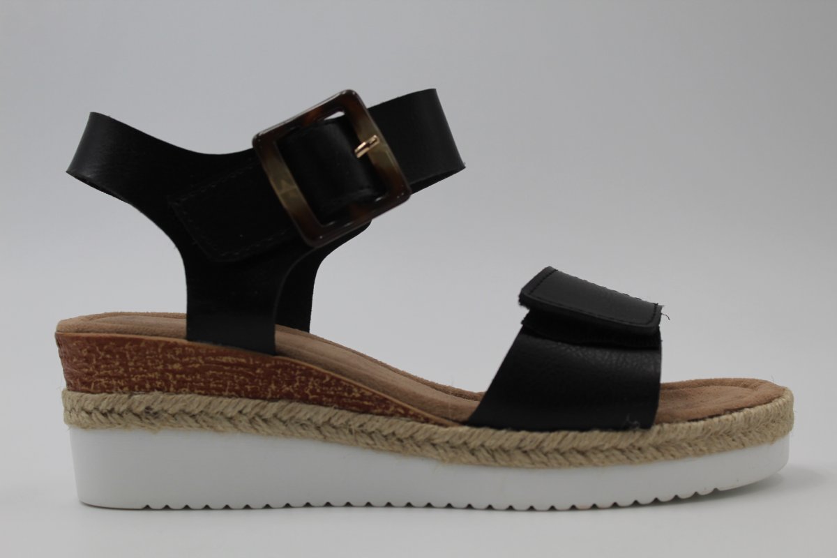 Sandalia en suave poli piel sùper cómoda y ligera,ref6913 - Imagen 6
