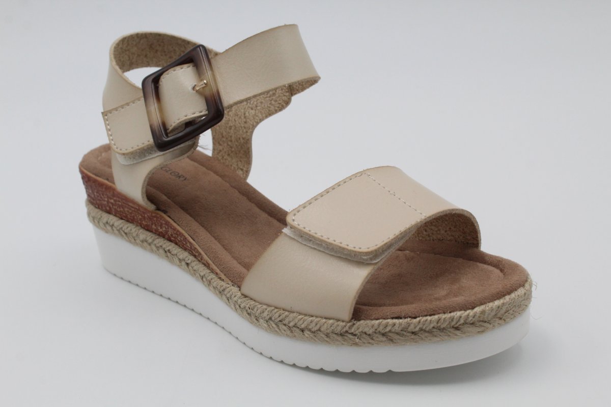 Sandalia en suave poli piel sùper cómoda y ligera,ref6913 - Imagen 9