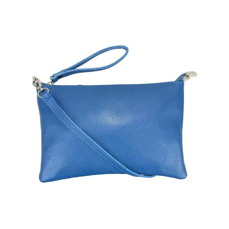 Bolso de Mano en Piel con Tira Bandolera y Cierre de Cremallera para Mujer - Imagen 6