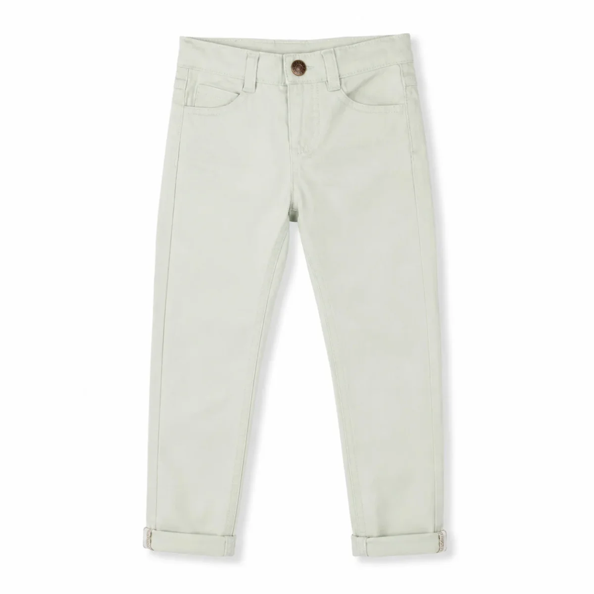 Pantalón chino niño verde claro