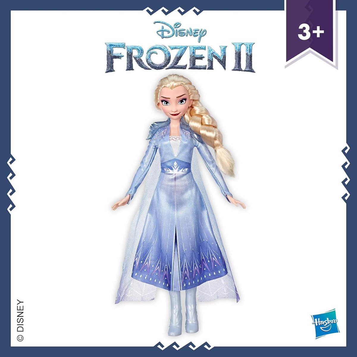 DISNEY FROZEN 2 – Muñeca Elsa Frozen 2 Disney Articulada 30 cm Vestido Azul - Imagen 7