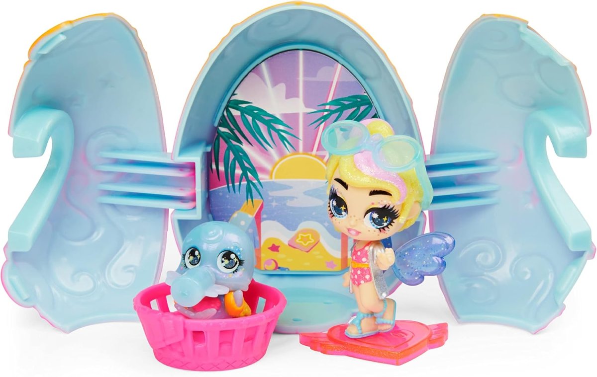 HATCHIMALS PIXIES – Shimmer Babies Babysitters Muñeca Sorpresa Niña Regalo - Imagen 9