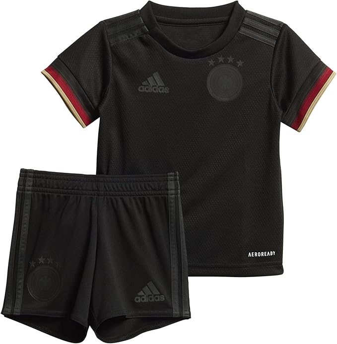 NIKE – Baby Miniconjunto Segunda Equipación Alemania 86cm Unisex Negro 12-18 Meses EH6109 - Imagen 2