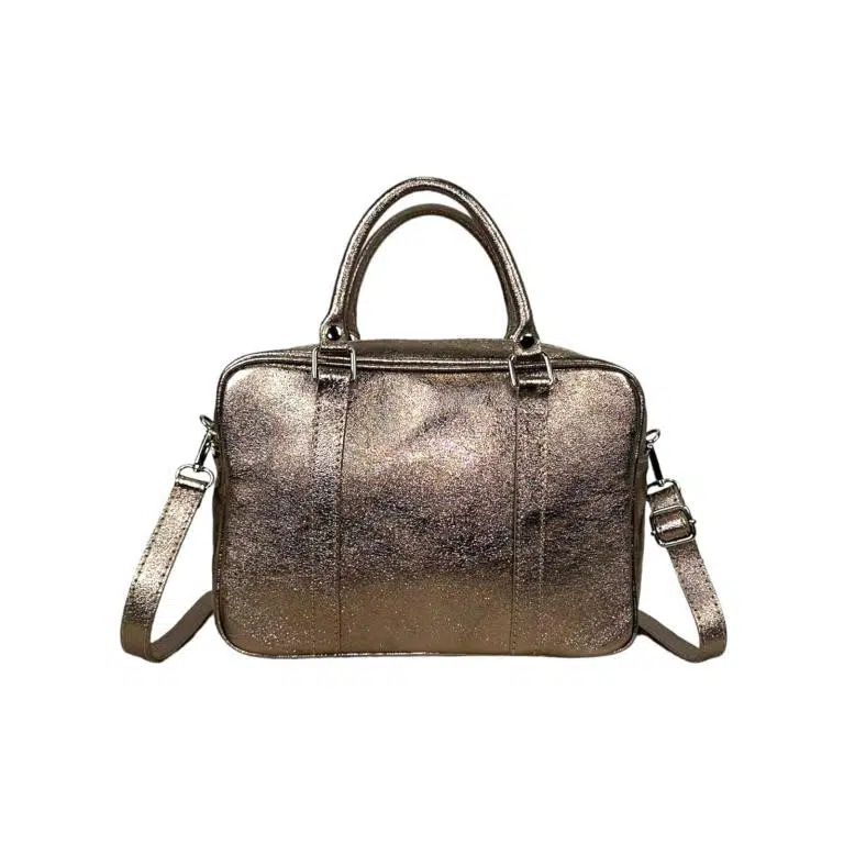 Bolso de Mano tipo Maletín en Piel Italiana para Mujer con Gran Calidad - Imagen 9