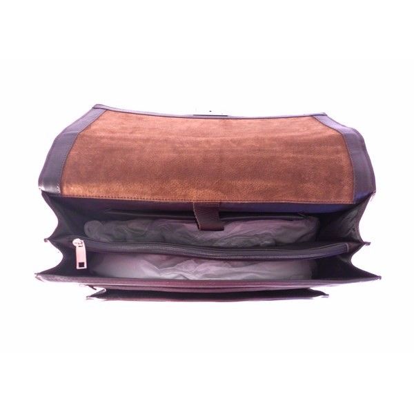 Portadocumentos en piel Matties color marrón para hombre - Imagen 7