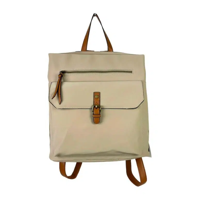 Mochila Antirrobo Sintética de Mujer con 2 Bolsillos Frontales y Asa de Mano - Imagen 5
