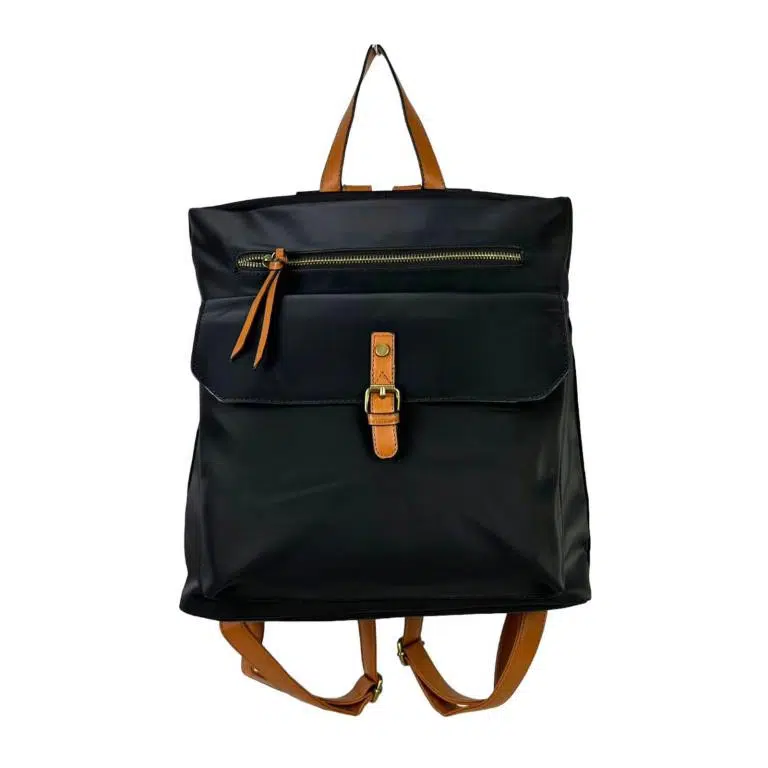 Mochila Antirrobo Sintética de Mujer con 2 Bolsillos Frontales y Asa de Mano - Imagen 8