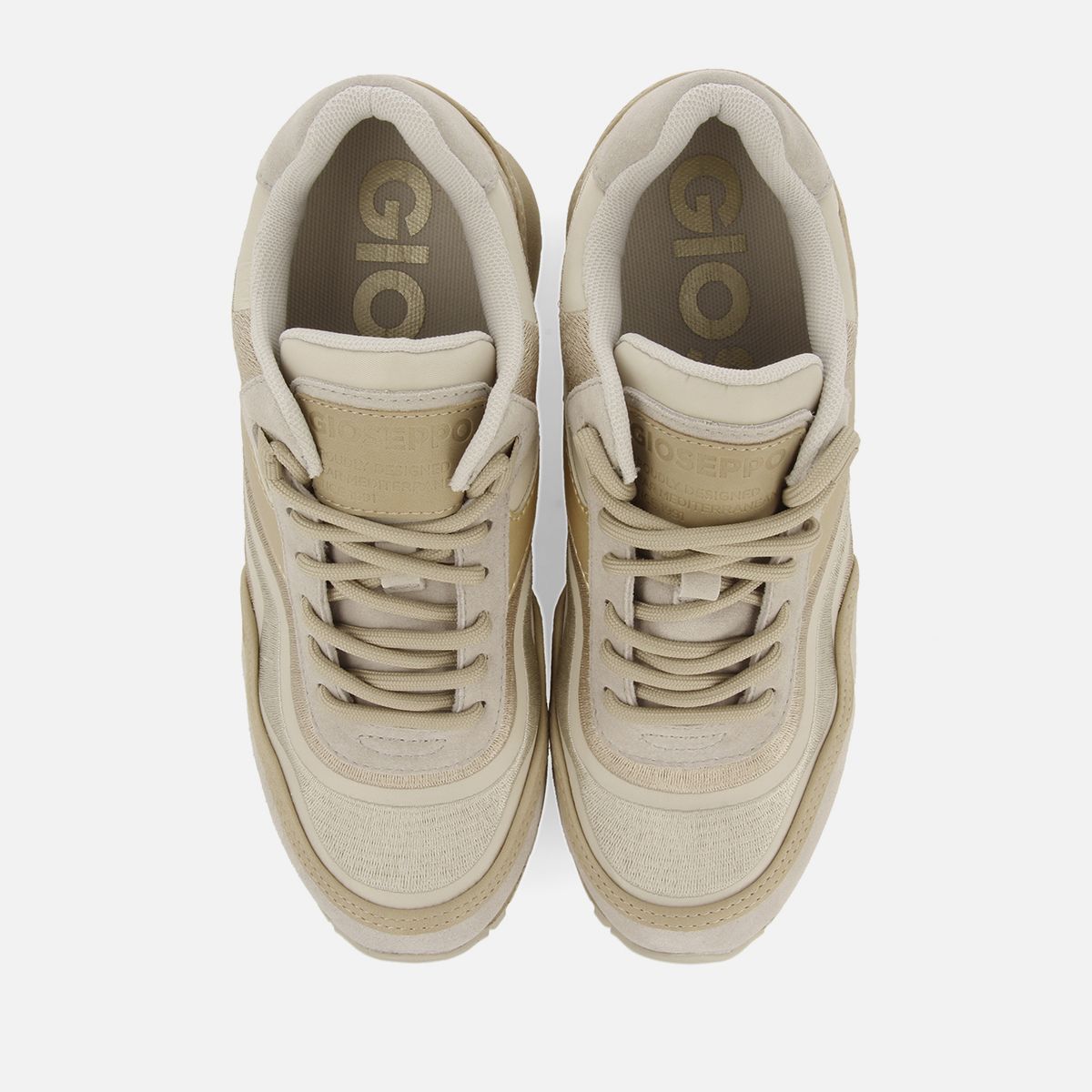 Sneakers de cuña interna GIOSEPPO IGAL gris - Imagen 3