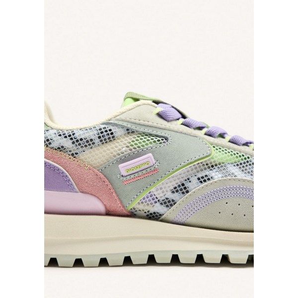 Zapatillas GIOSEPPO en piel y rejilla CAVENDISH multicolor - Imagen 3
