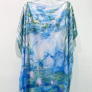Preciosa Blusa Veraniega para Mujer con Diseño Colorido y Talla Única
