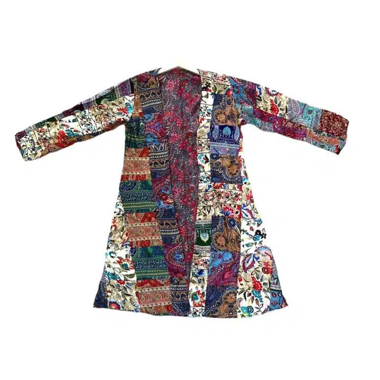 Kimono Reversible de Seda para Mujer con Diseño Exclusivo y Bonitos Colores - Imagen 5