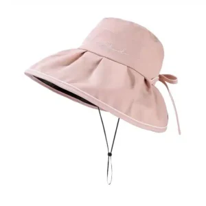 Bonito Sombrero de Talla Única para Mujer con Cordón y Lazo Decorativo