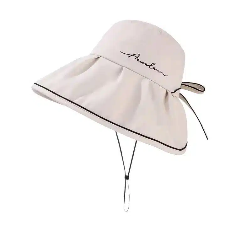 Bonito Sombrero de Talla Única para Mujer con Cordón y Lazo Decorativo - Imagen 4