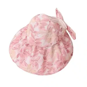 Sombrero de Talla Única Mujer con Lazo Decorativo, Cuerda y Bonito Diseño
