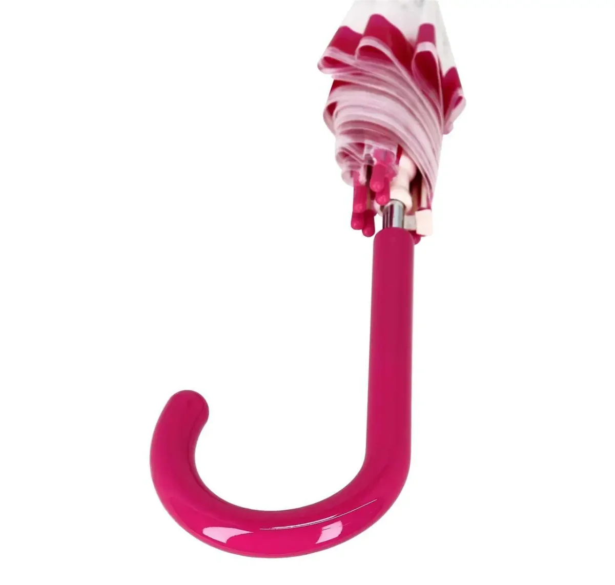 Pepe Jeans Paraguas PEPE JEANS · 79cm Largo Transparente · Color Fucsia - Imagen 5