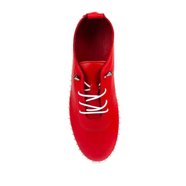 Zapatos de Piel con Cordones, Suela Flexible y Plantilla Acolchada y Extraíble - Imagen 3