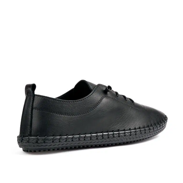 Zapatos de Piel con Cordones, Suela Flexible y Plantilla Acolchada y Extraíble - Imagen 9
