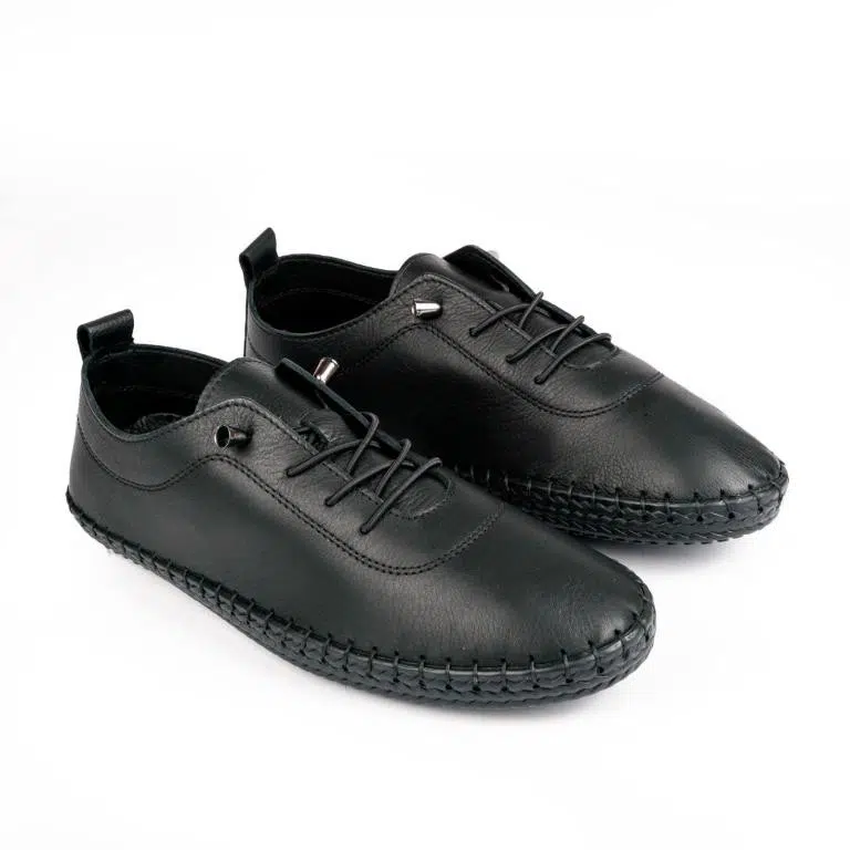 Zapatos de Piel con Cordones, Suela Flexible y Plantilla Acolchada y Extraíble - Imagen 7