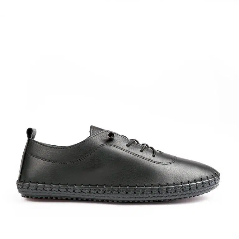 Zapatos de Piel con Cordones, Suela Flexible y Plantilla Acolchada y Extraíble - Imagen 8