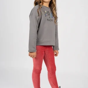 Legging de niña rojo