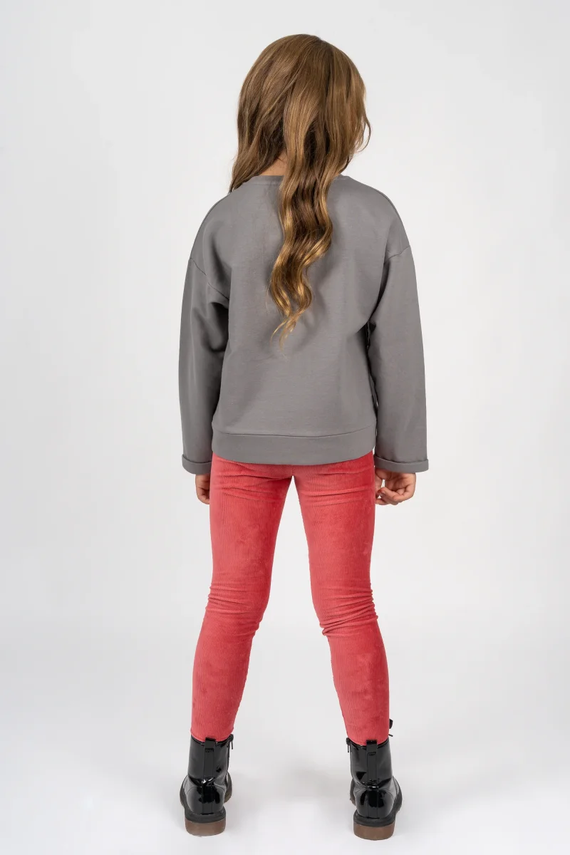 Legging de niña rojo - Imagen 3