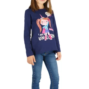 Pantalón de niña tejano
