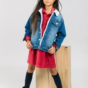 Vestido de niña rojo